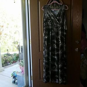 Kim Rogers animal print dress Sz 1X NWT